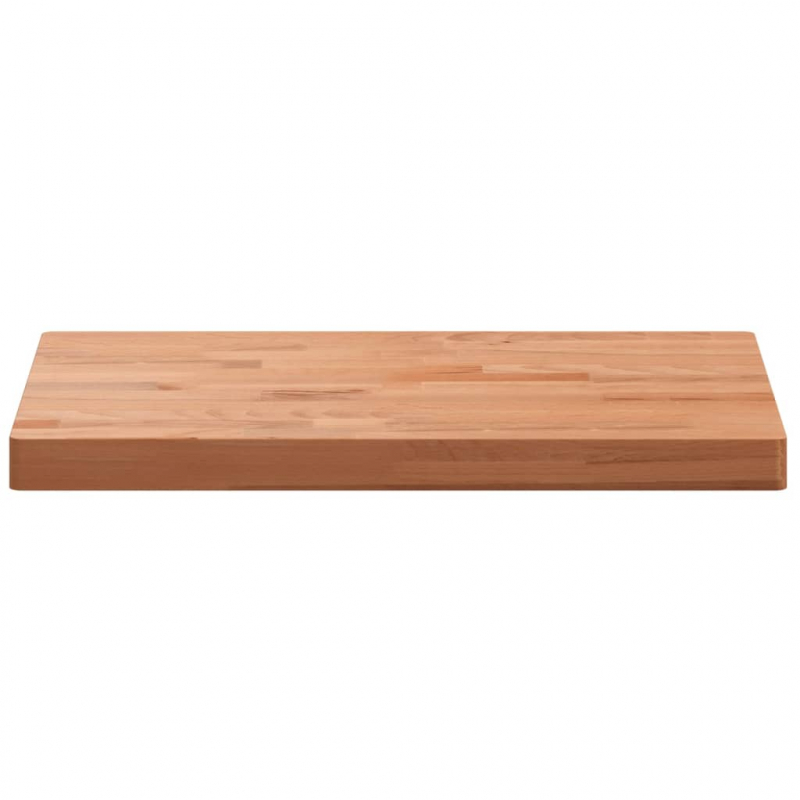 Tischplatte 60x40x4 cm Rechteckig Massivholz Buche