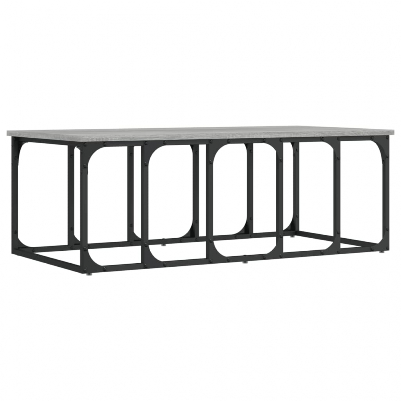 Couchtisch Grau Sonoma 100x50x35,5 cm Holzwerkstoff