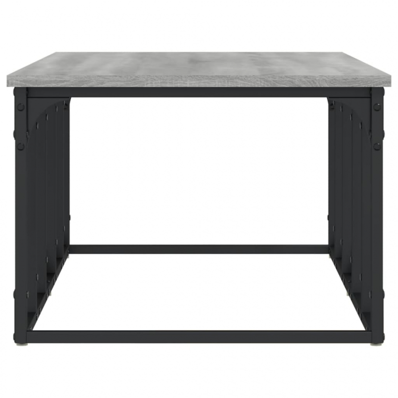 Couchtisch Grau Sonoma 100x50x35,5 cm Holzwerkstoff