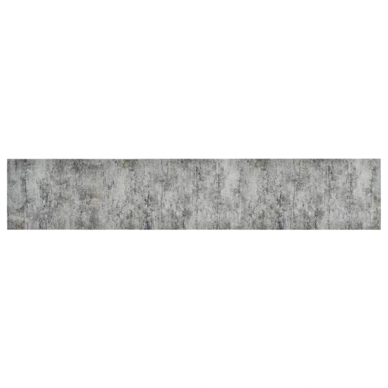 Küchenteppich Waschbar Beton 60x300 cm Samt