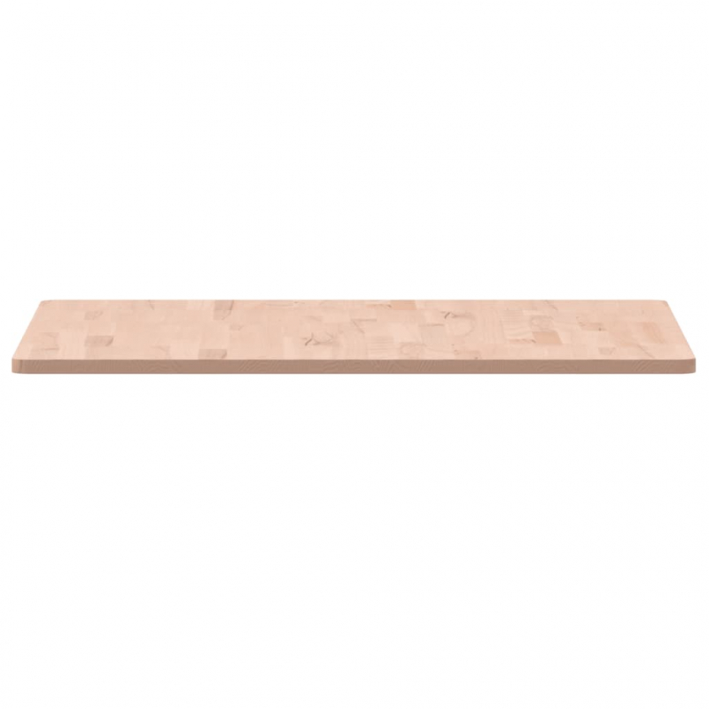 Tischplatte 70x70x1,5 cm Quadratisch Massivholz Buche