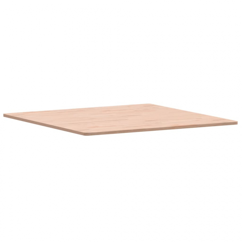 Tischplatte 90x90x1,5 cm Quadratisch Massivholz Buche
