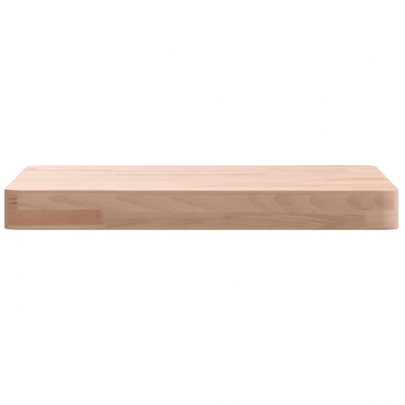 Tischplatte 40x40x4 cm Quadratisch Massivholz Buche