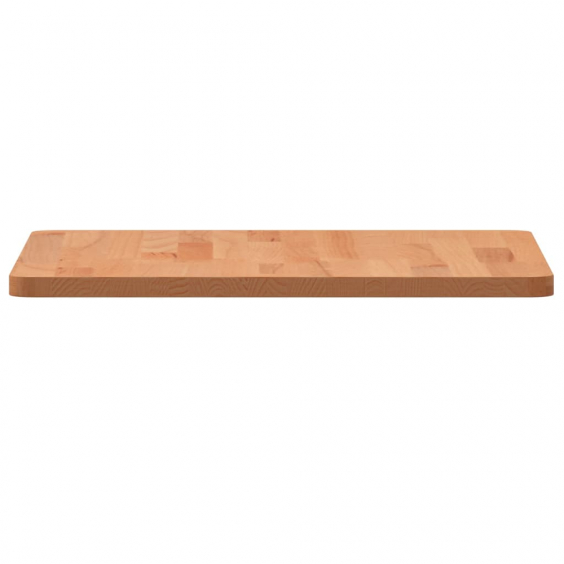 Tischplatte 40x40x1,5 cm Quadratisch Massivholz Buche