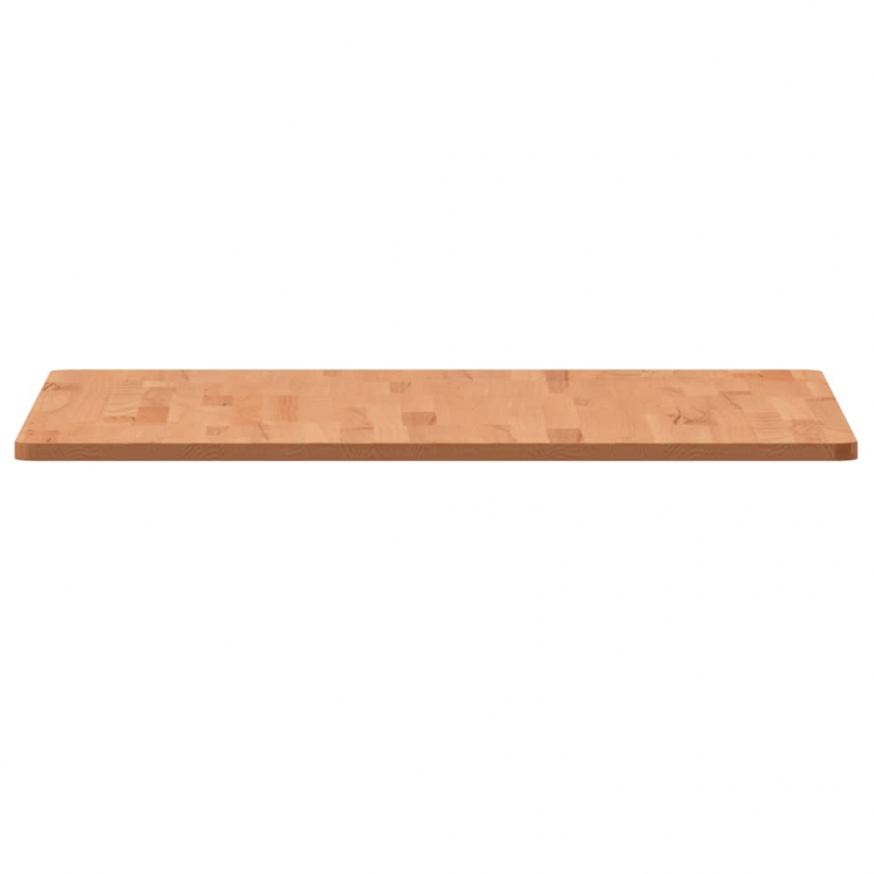Tischplatte 70x70x1,5 cm Quadratisch Massivholz Buche