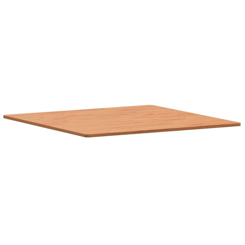 Tischplatte 90x90x1,5 cm Quadratisch Massivholz Buche