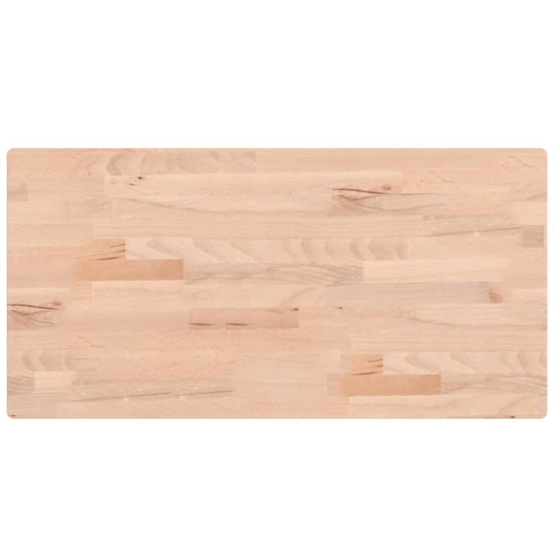 Waschtischplatte 80x40x2,5 cm Massivholz Buche