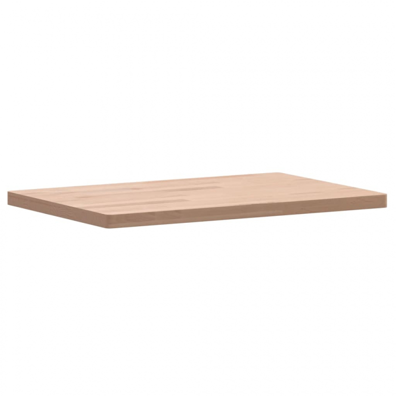 Waschtischplatte 60x40x2,5 cm Massivholz Buche