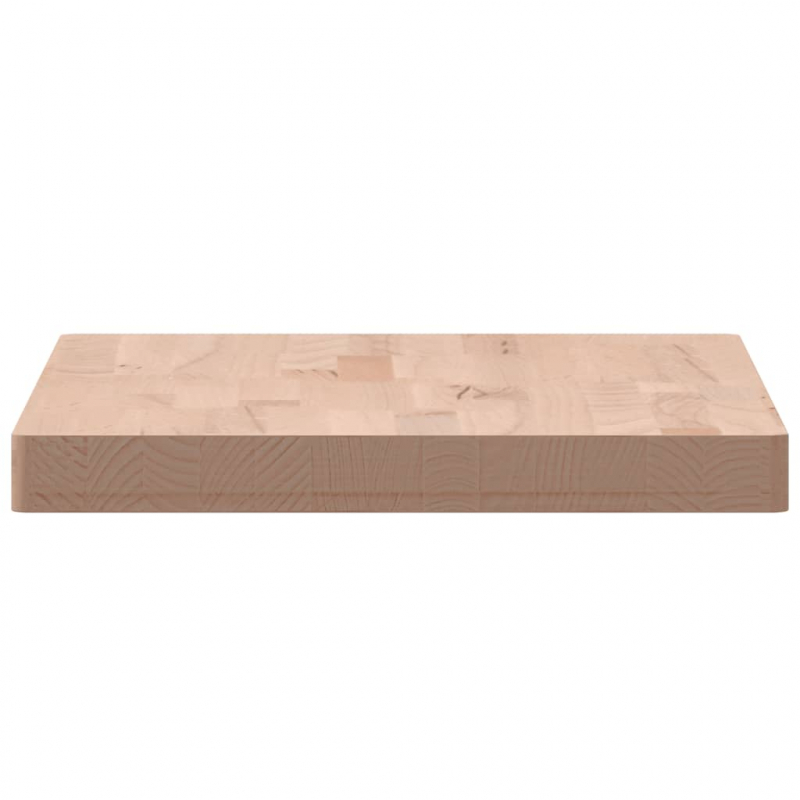 Waschtischplatte 60x40x4 cm Massivholz Buche