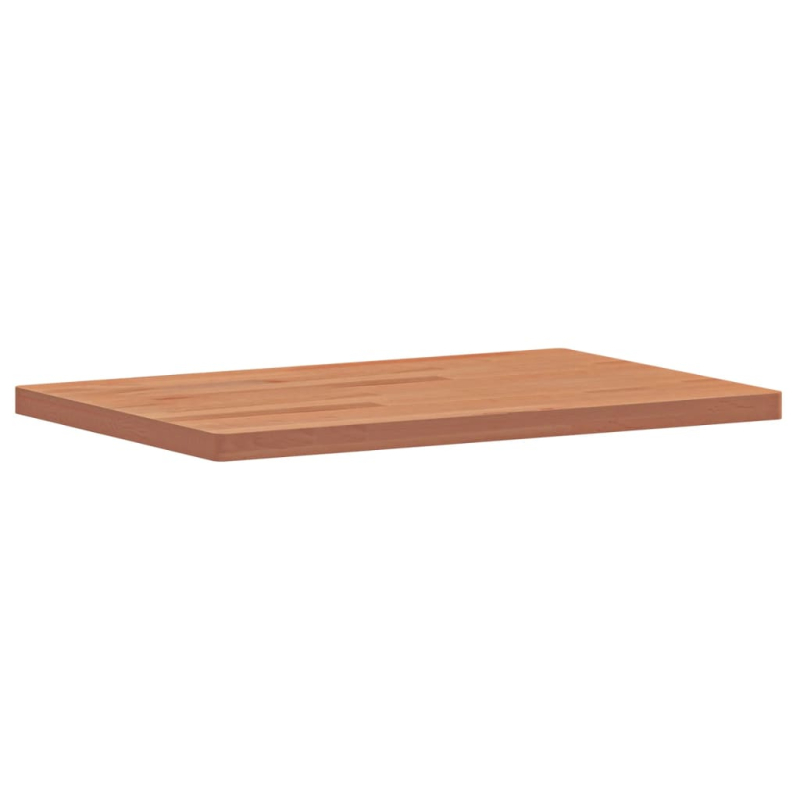 Waschtischplatte 60x40x2,5 cm Massivholz Buche