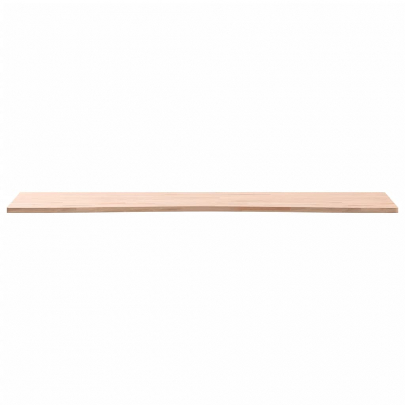 Schreibtischplatte 110x(55-60)x1,5 cm Massivholz Buche
