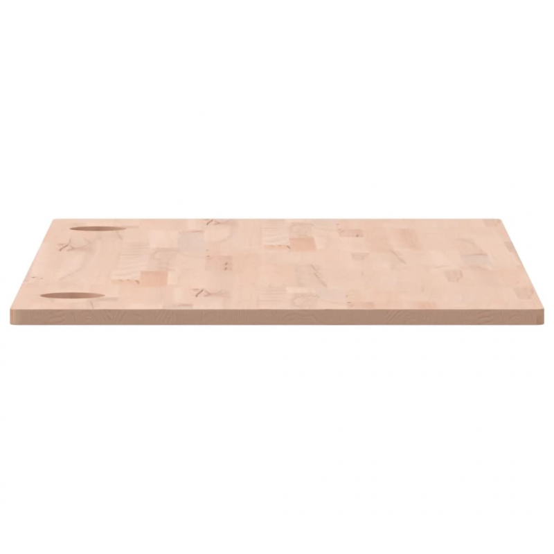 Schreibtischplatte 100x50x1,5 cm Massivholz Buche