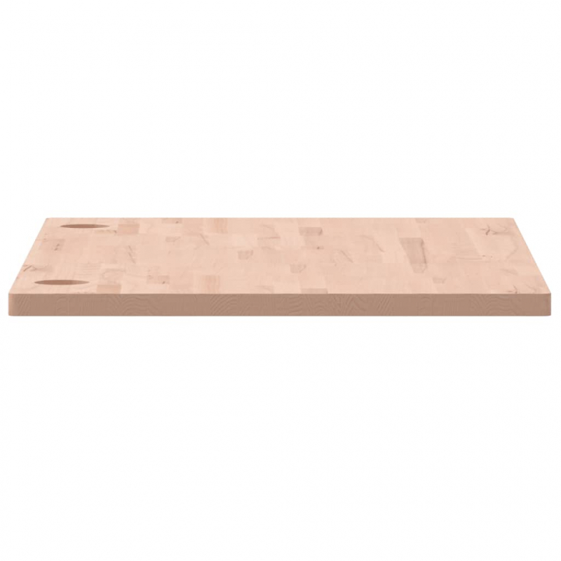 Schreibtischplatte 100x60x2,5 cm Massivholz Buche