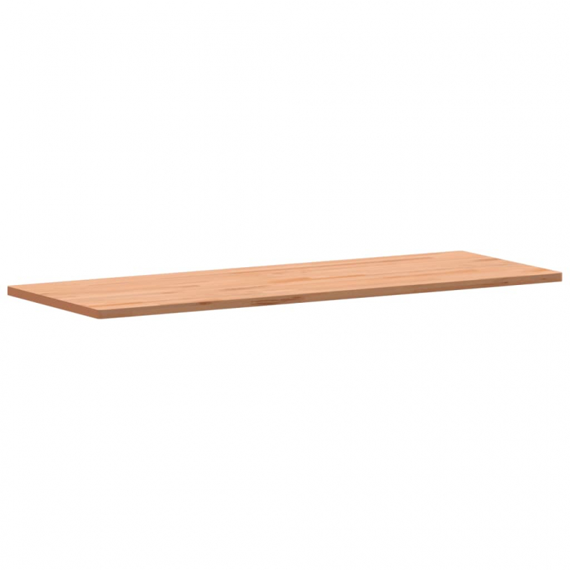 Schreibtischplatte 150x55x2,5 cm Massivholz Buche