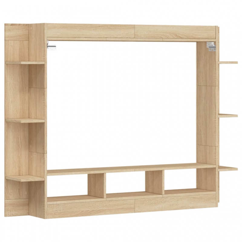 TV-Schrank Sonoma-Eiche 152x22x113 cm Holzwerkstoff