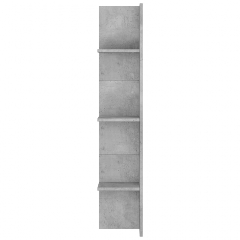 TV-Schrank Betongrau 152x22x113 cm Holzwerkstoff