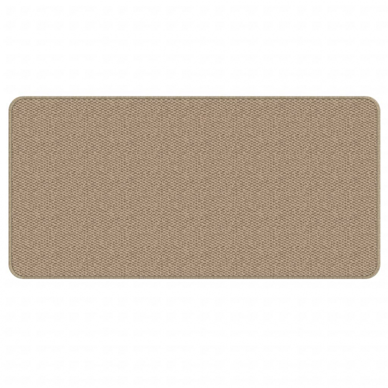 Teppichläufer Sisal-Optik Sandfarben 50x100 cm