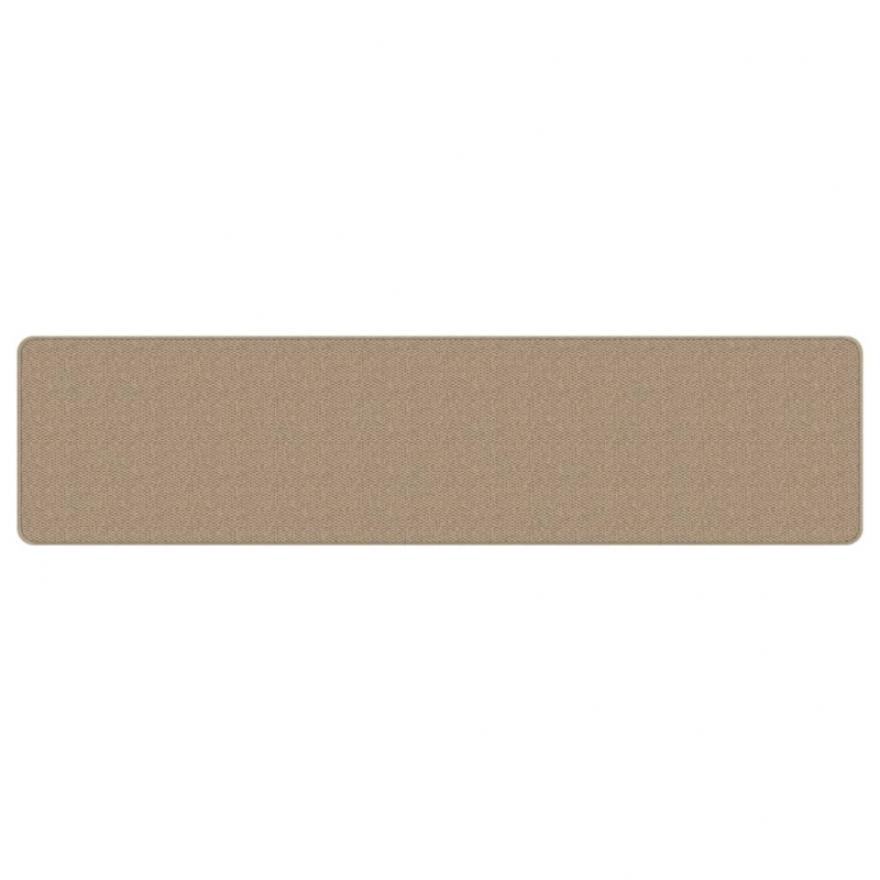 Teppichläufer Sisal-Optik Sandfarben 50x200 cm