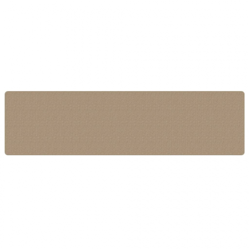 Teppichläufer Sisal-Optik Sandfarben 80x300 cm