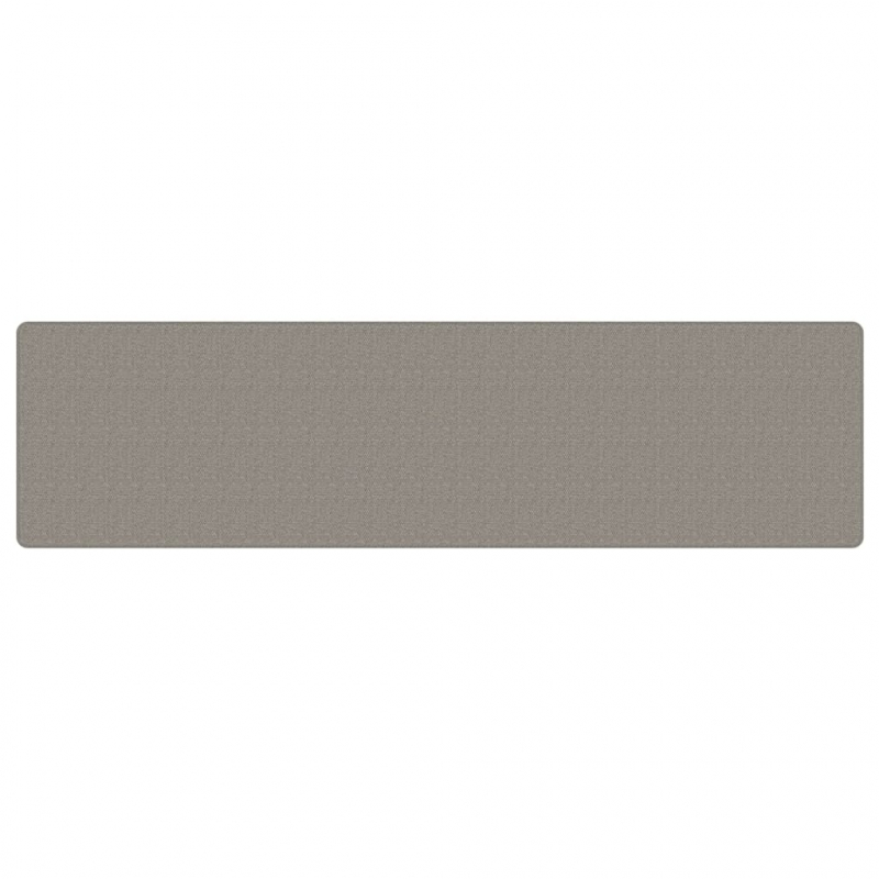 Teppichläufer Sisal-Optik Silbern 80x300 cm