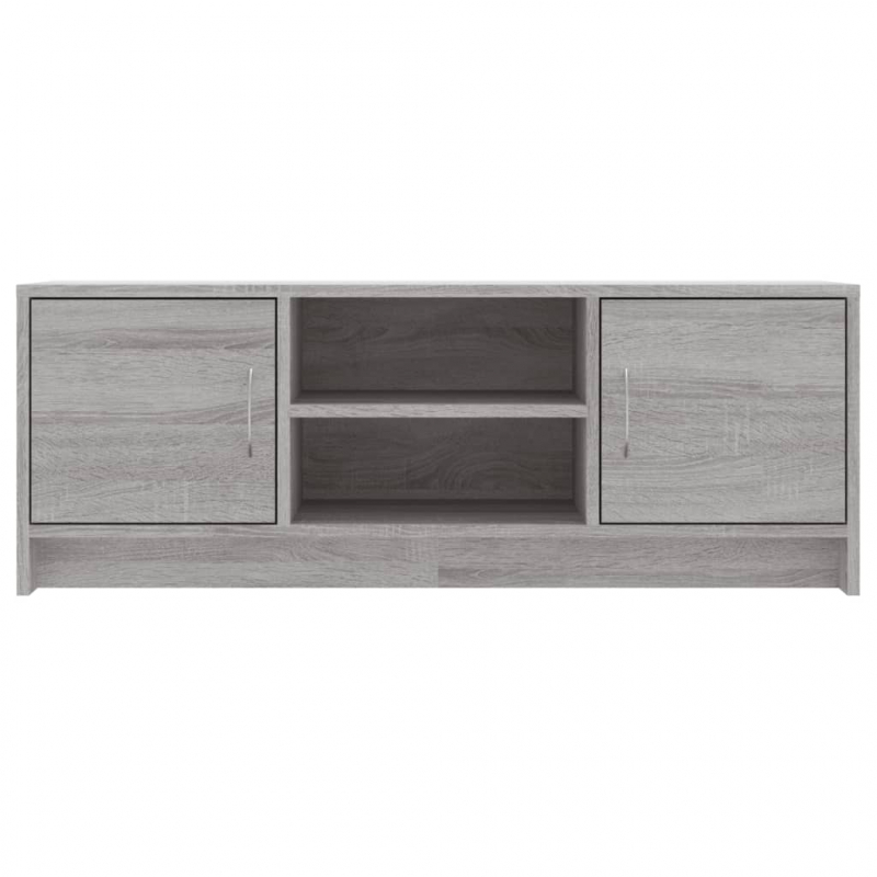 TV-Schrank Grau Sonoma 102x30x37,5 cm Holzwerkstoff