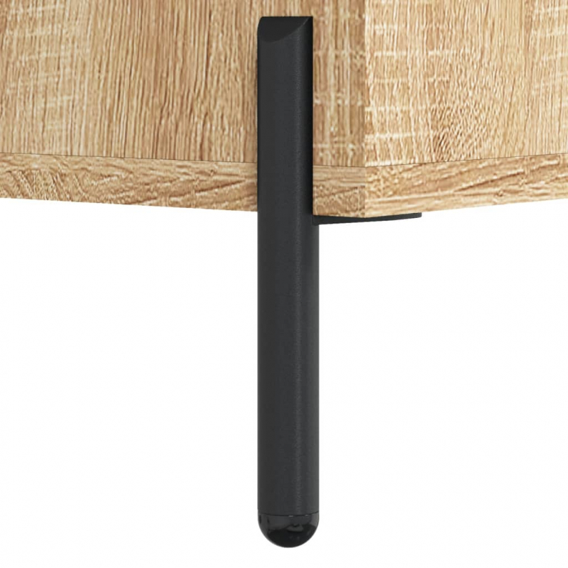 Highboard Sonoma-Eiche 69,5x32,5x180 cm Holzwerkstoff