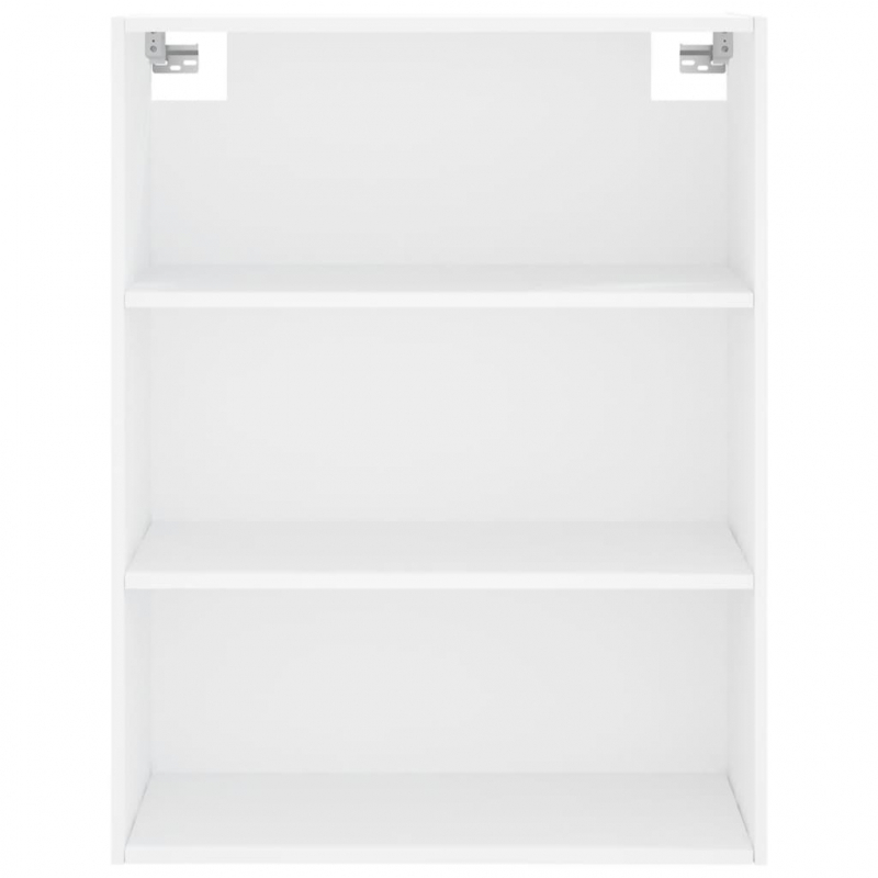 Highboard Weiß 69,5x32,5x180 cm Holzwerkstoff