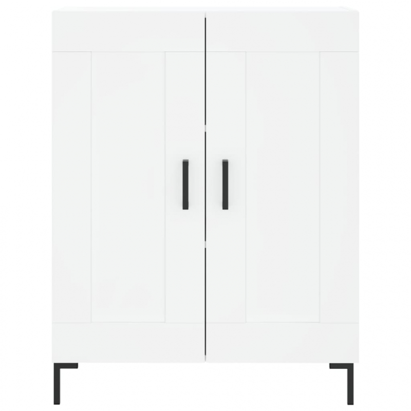 Highboard Weiß 69,5x34x180 cm Holzwerkstoff