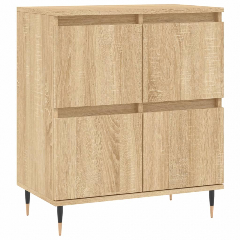Sideboards 3 Stk. Sonoma-Eiche Holzwerkstoff