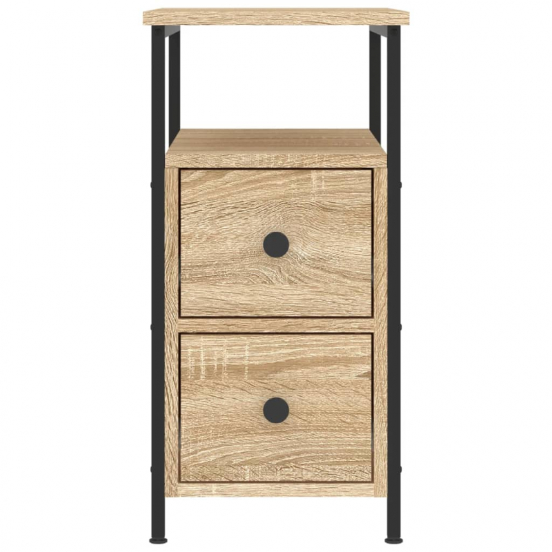 Nachttisch Sonoma-Eiche 30x60x60 cm Holzwerkstoff