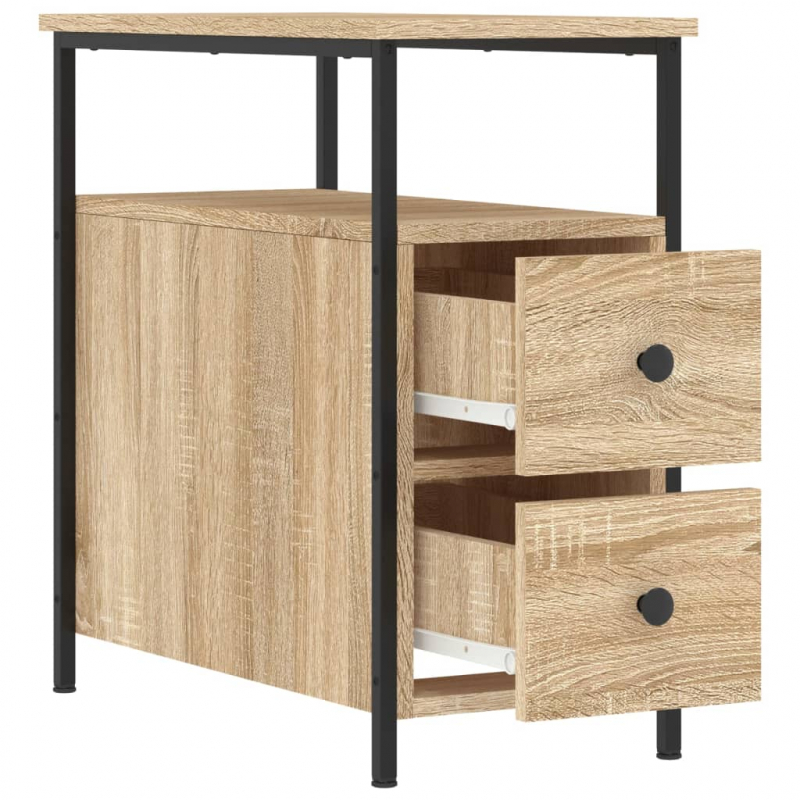 Nachttisch Sonoma-Eiche 30x60x60 cm Holzwerkstoff