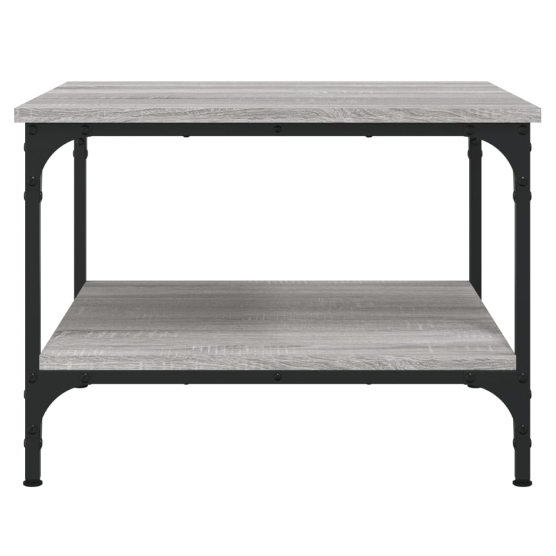 Couchtisch Grau Sonoma 55x55x40 cm Holzwerkstoff