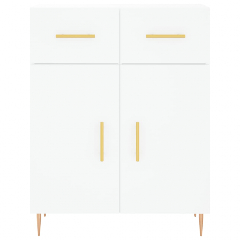 Sideboard Weiß 69,5x34x90 cm Holzwerkstoff