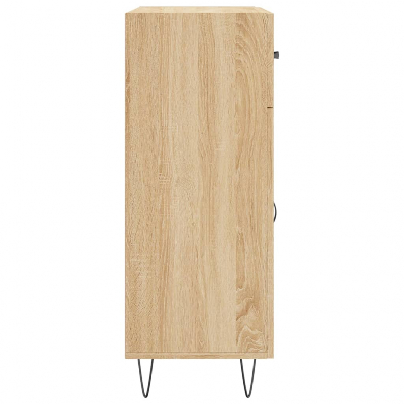 Sideboard Sonoma-Eiche 69,5x34x90 cm Holzwerkstoff