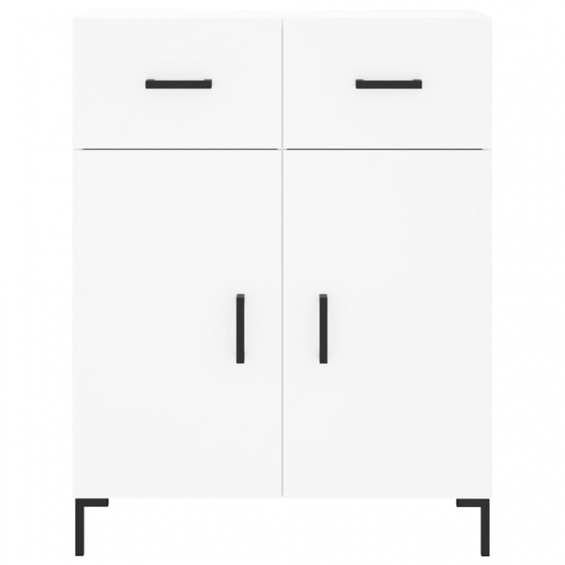 Sideboard Weiß 69,5x34x90 cm Holzwerkstoff