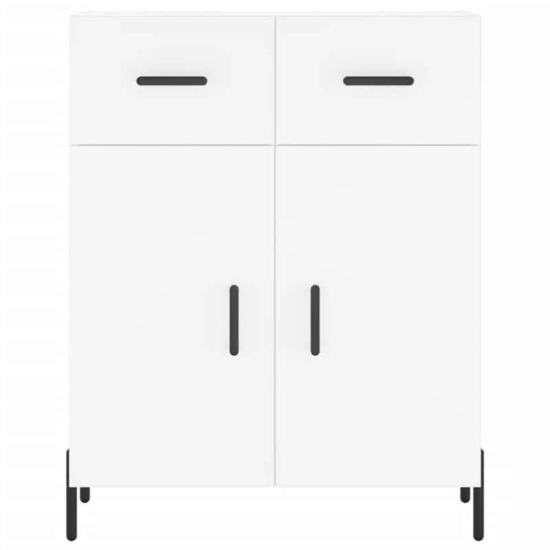 Sideboard Weiß 69,5x34x90 cm Holzwerkstoff