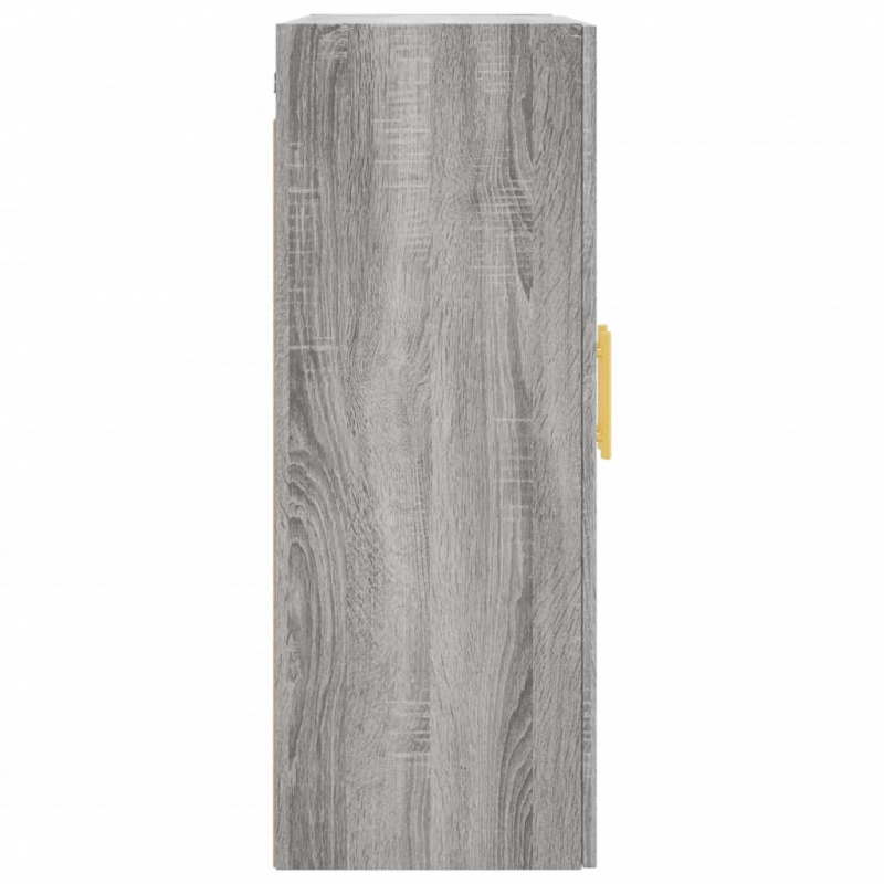 Wandschrank Grau Sonoma 69,5x34x90 cm