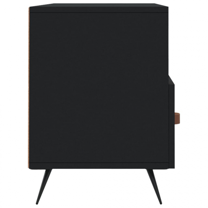 TV-Schrank Schwarz 102x36x50 cm Holzwerkstoff