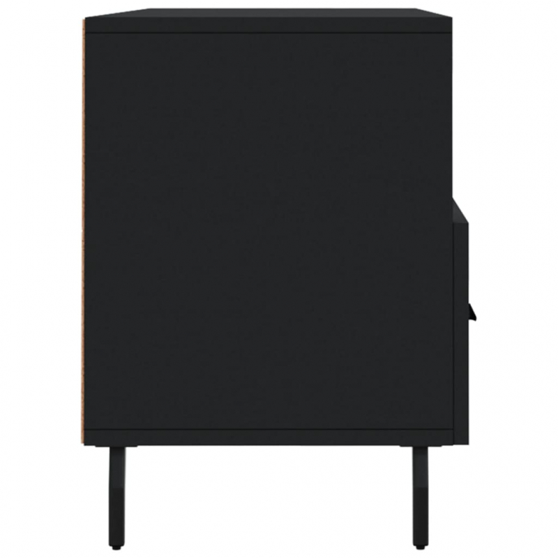 TV-Schrank Schwarz 102x36x50 cm Holzwerkstoff