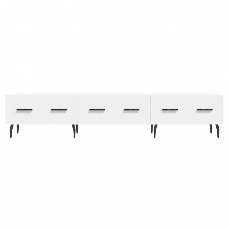 TV-Schrank Weiß 150x36x30 cm Holzwerkstoff