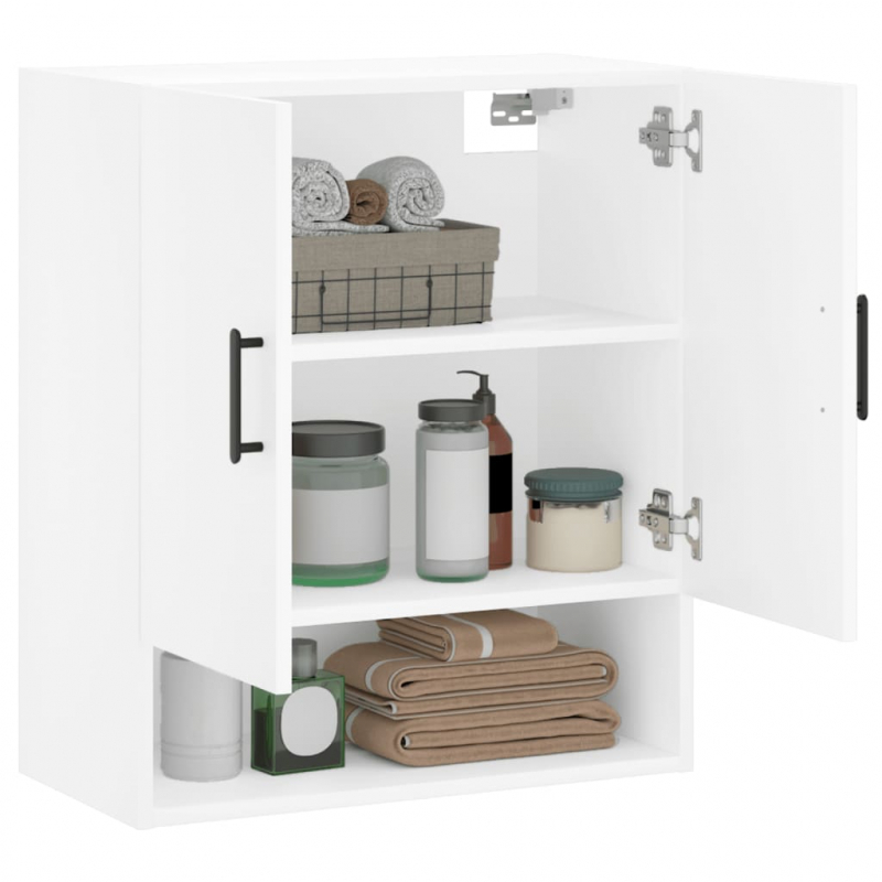 Wandschrank Weiß 60x31x70 cm Holzwerkstoff