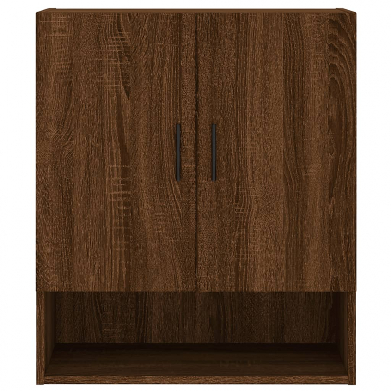 Wandschrank Braun Eichen-Optik 60x31x70 cm Holzwerkstoff