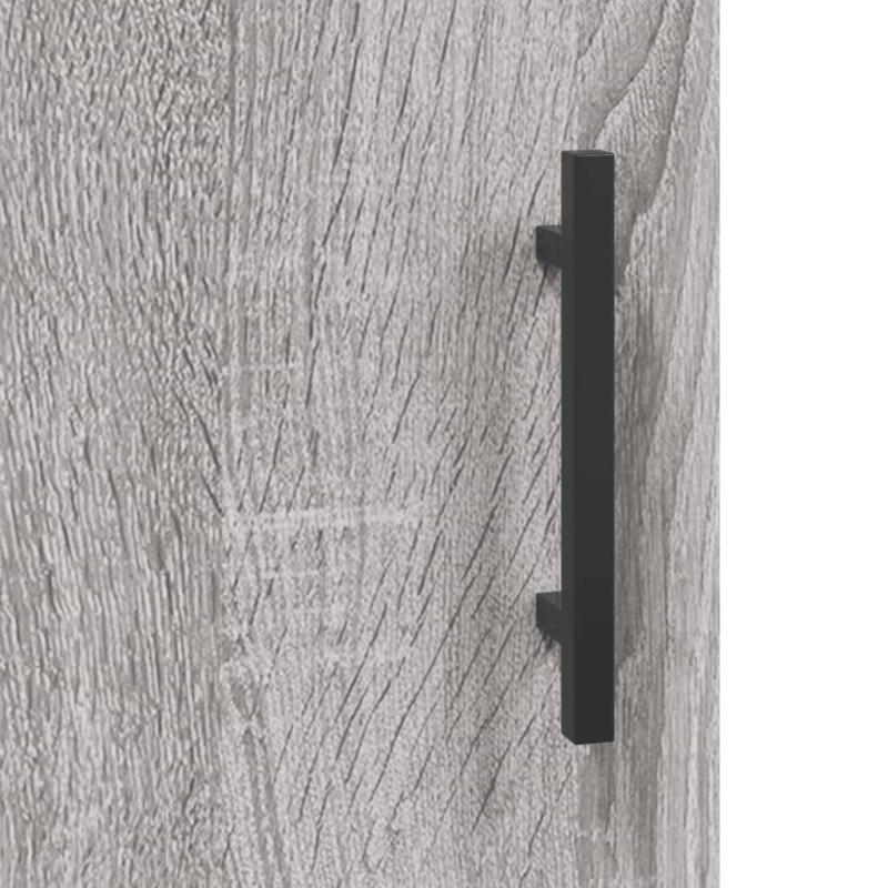 Wandschrank Grau Sonoma 60x31x70 cm Holzwerkstoff