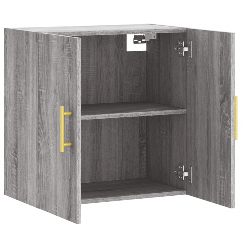 Wandschrank Grau Sonoma 60x31x60 cm Holzwerkstoff