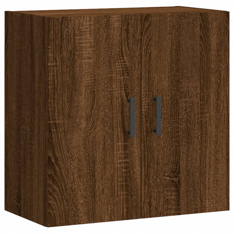 Wandschrank Braun Eichen-Optik 60x31x60 cm Holzwerkstoff