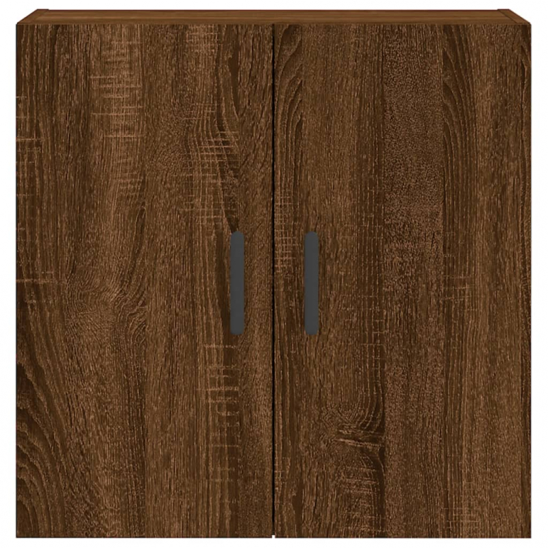 Wandschrank Braun Eichen-Optik 60x31x60 cm Holzwerkstoff
