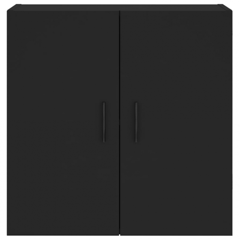Wandschrank Schwarz 60x31x60 cm Holzwerkstoff
