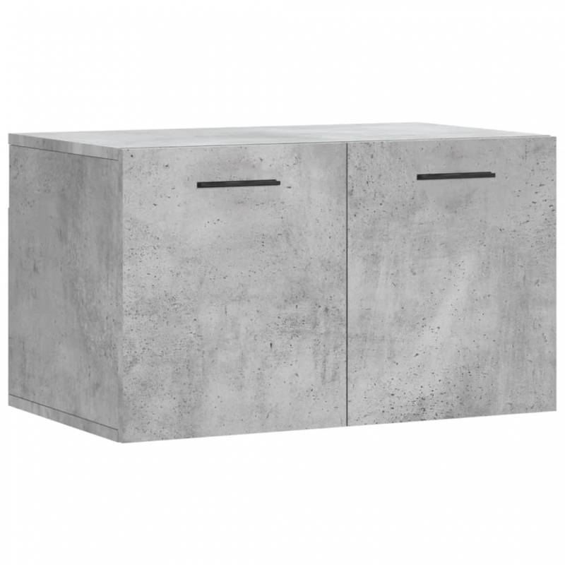 Wandschrank Betongrau 60x36,5x35 cm Holzwerkstoff