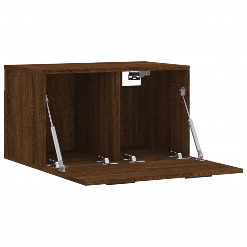 Wandschrank Braun Eichen-Optik 60x36,5x35cm Holzwerkstoff