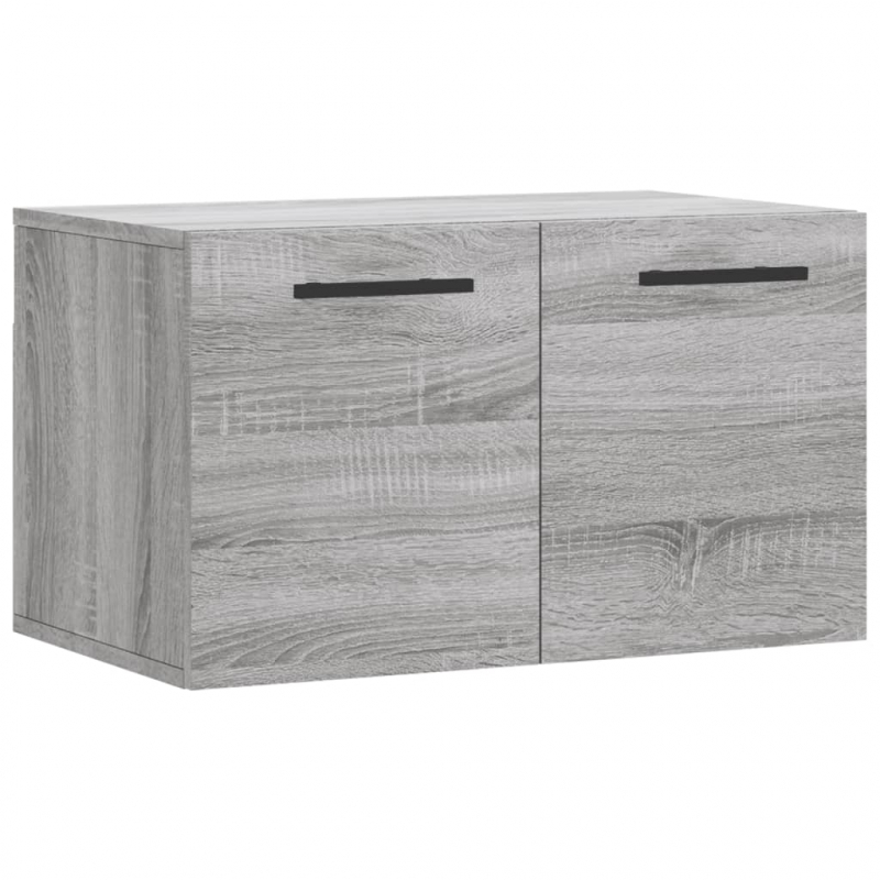 Wandschrank Grau Sonoma 60x36,5x35 cm Holzwerkstoff